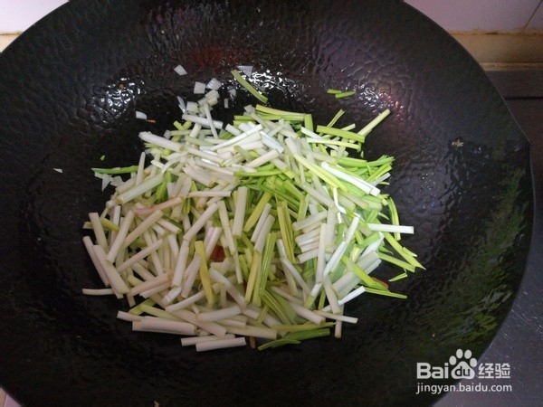 蒜黄炒鸡蛋的做法