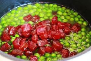 养生食补豌豆饭(简易版)的做法