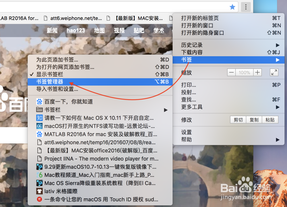 Mac版chrome浏览器书签导入&导出教程