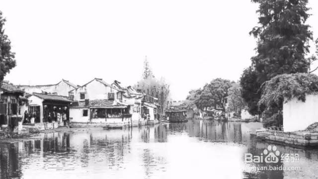 如何用PS把风景图片处理成水墨画效果