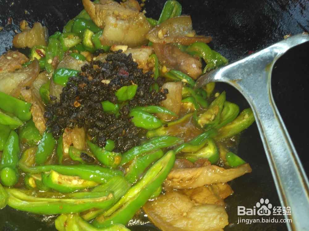 好吃不腻的下饭菜——豆豉回锅肉