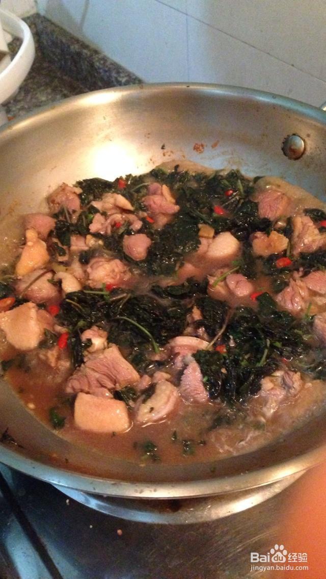 新手易做的紫苏焖鸭