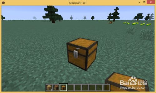 我的世界minecraft怎样合成箱子 百度经验 我的世界minecraft怎样合成箱子 百度经验
