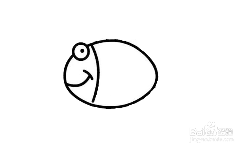 如何画出一条小鱼？