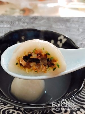 腊肉汤圆的美味做法