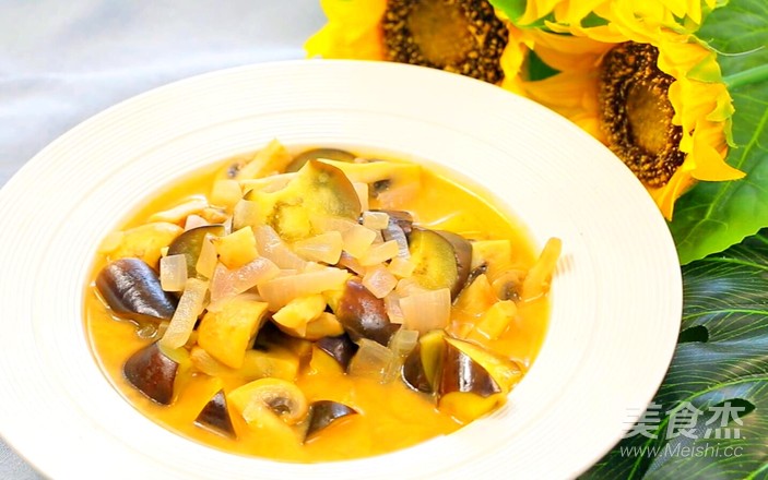 洋葱口蘑煮茄丁