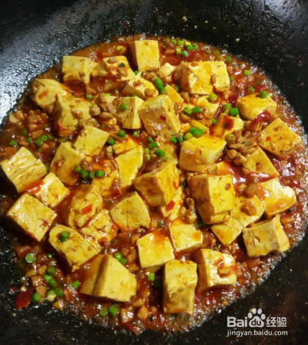 家庭版麻婆豆腐的方法