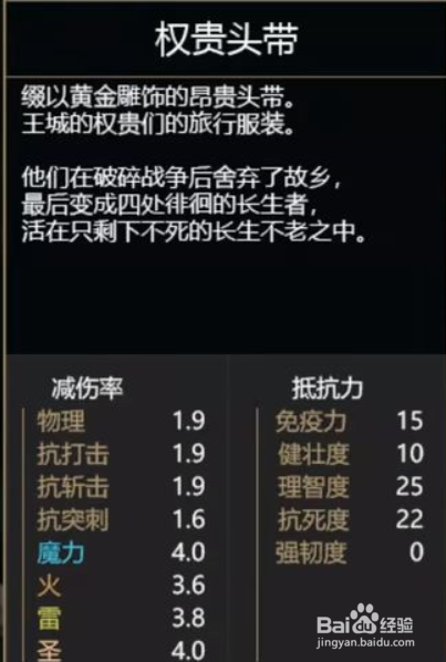 艾尔登法环权贵头带的获取方法