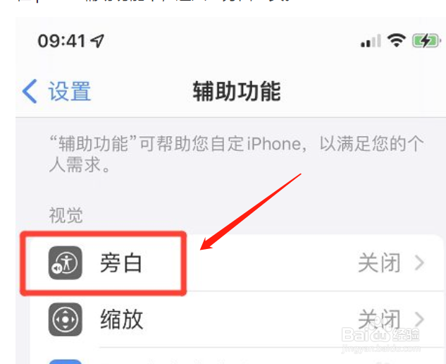 iphone手机旁白如何开启文本识别