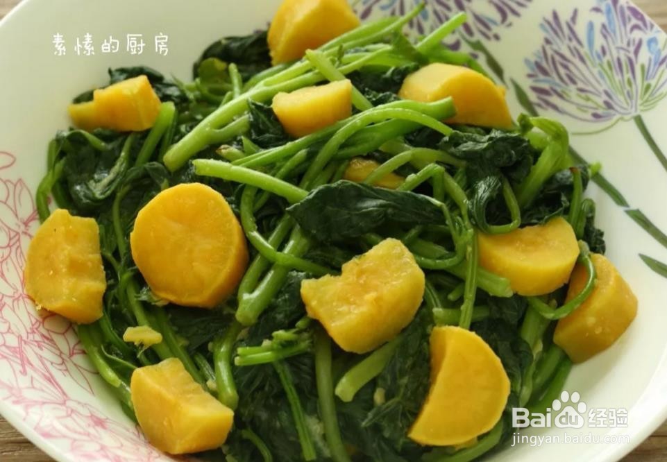 减肥餐晚餐（金黄碧绿美味菜）