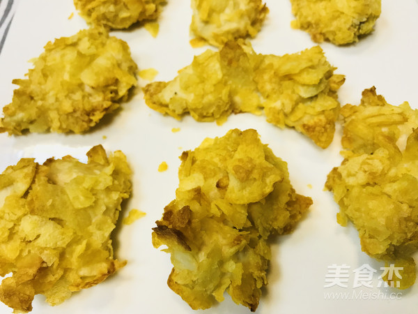 薯片鸡肉的做法