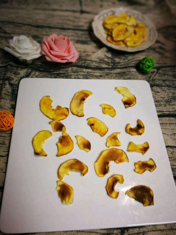 微波炉烤【苹果片】