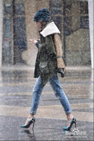 教你用Photoshop制作下雨的朦胧美效果