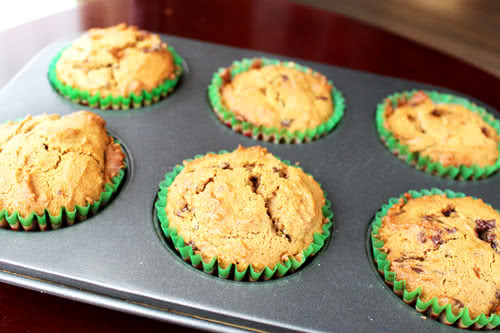 蜂蜜巧克力块杯子蛋糕