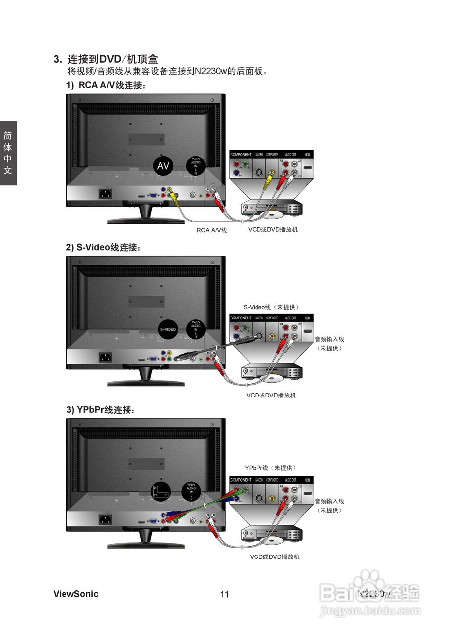 ViewSonic N2230w LCD电视机使用手册:[2]