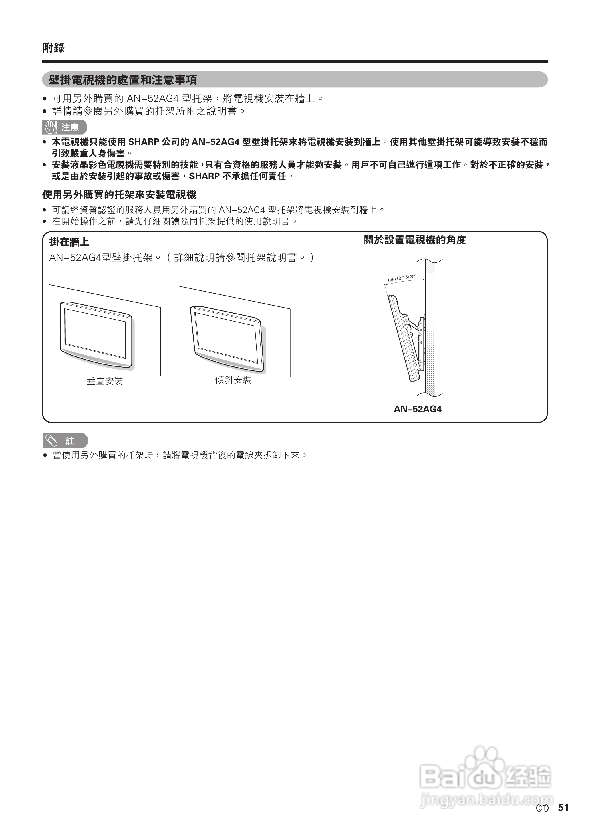 声宝LC-46GX3H型液晶电视机说明书:[6]