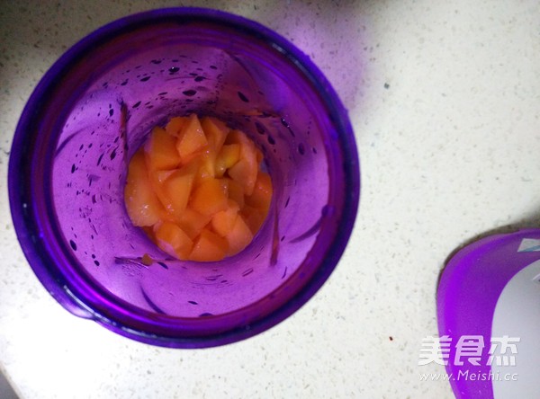 芒果奶昔的做法