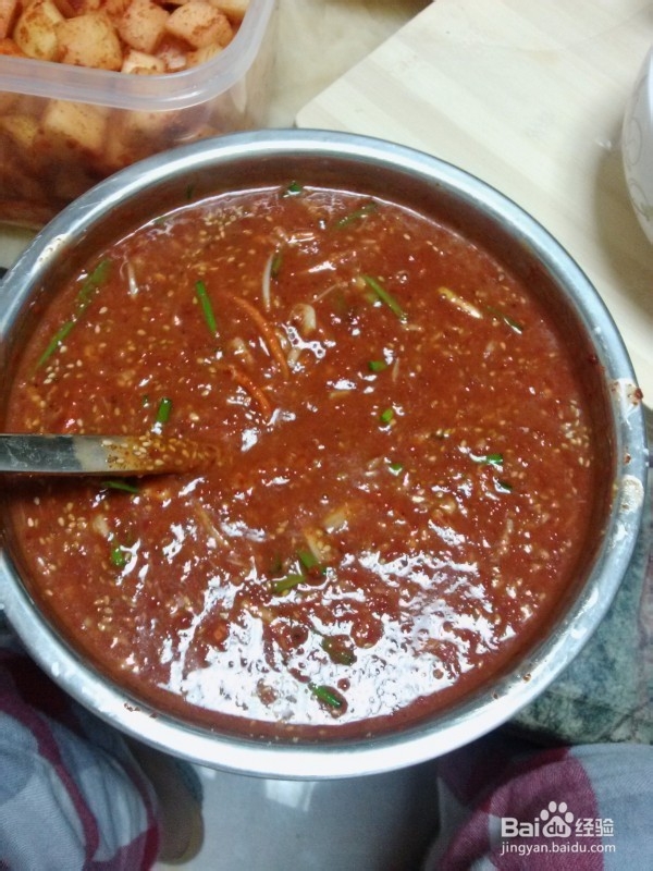 怎么做萝卜块泡菜