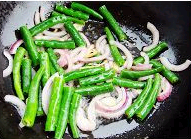 家庭版杭椒牛柳