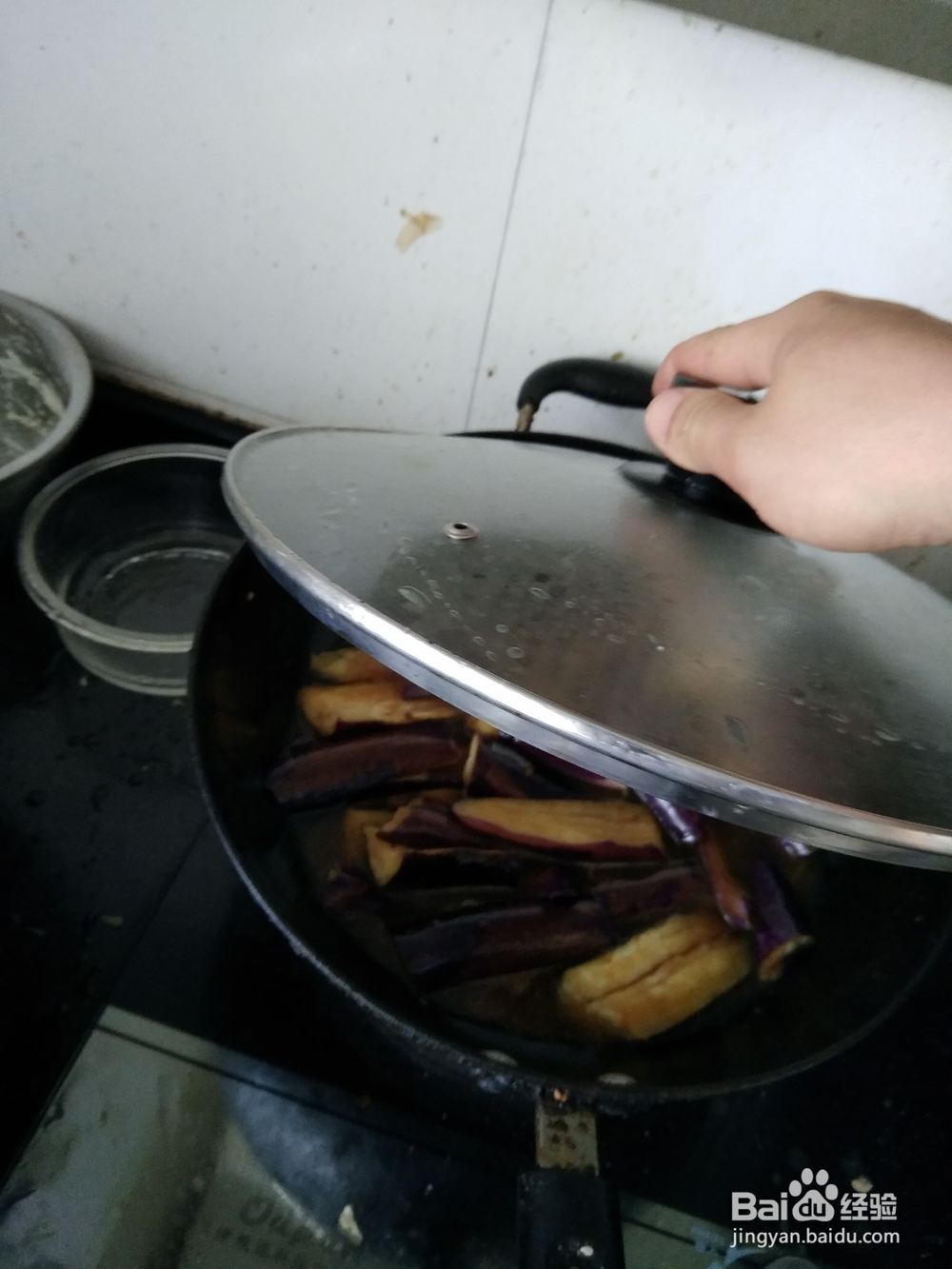 酱炖手撕茄子