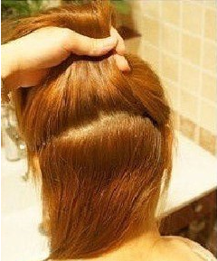 简单编发盘发教程打造别致蜈蚣辫花苞头