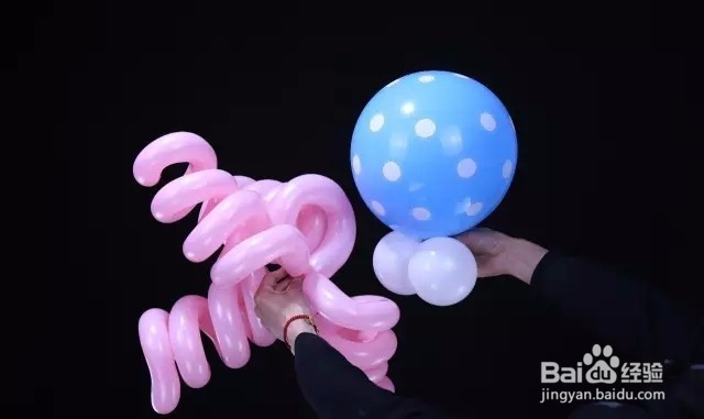 魔术长条气球教程(第20期)——章鱼
