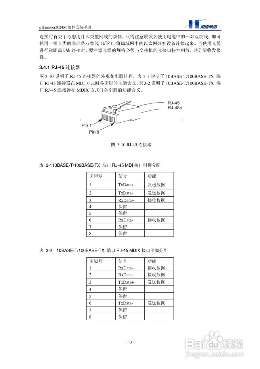 港湾网络交换机Hammer3024M型说明书:[2]