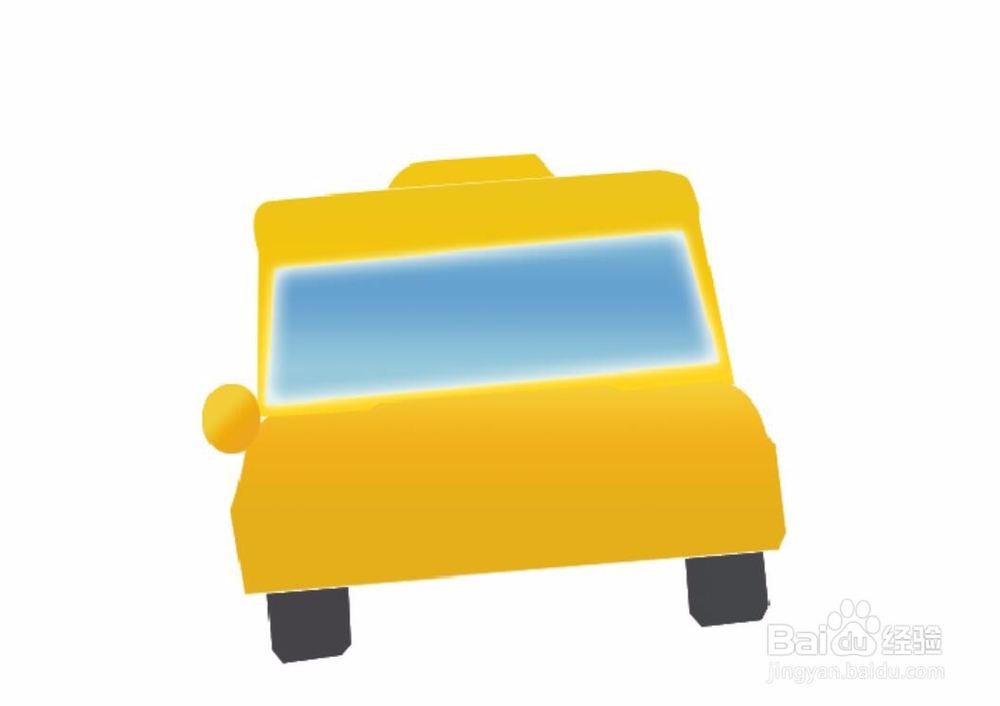 PS翘起的越野车