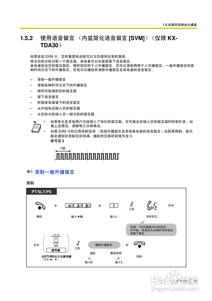Panasonic KX-TDA30/TDA100/TDA200/TDA600电话交换机:[9]