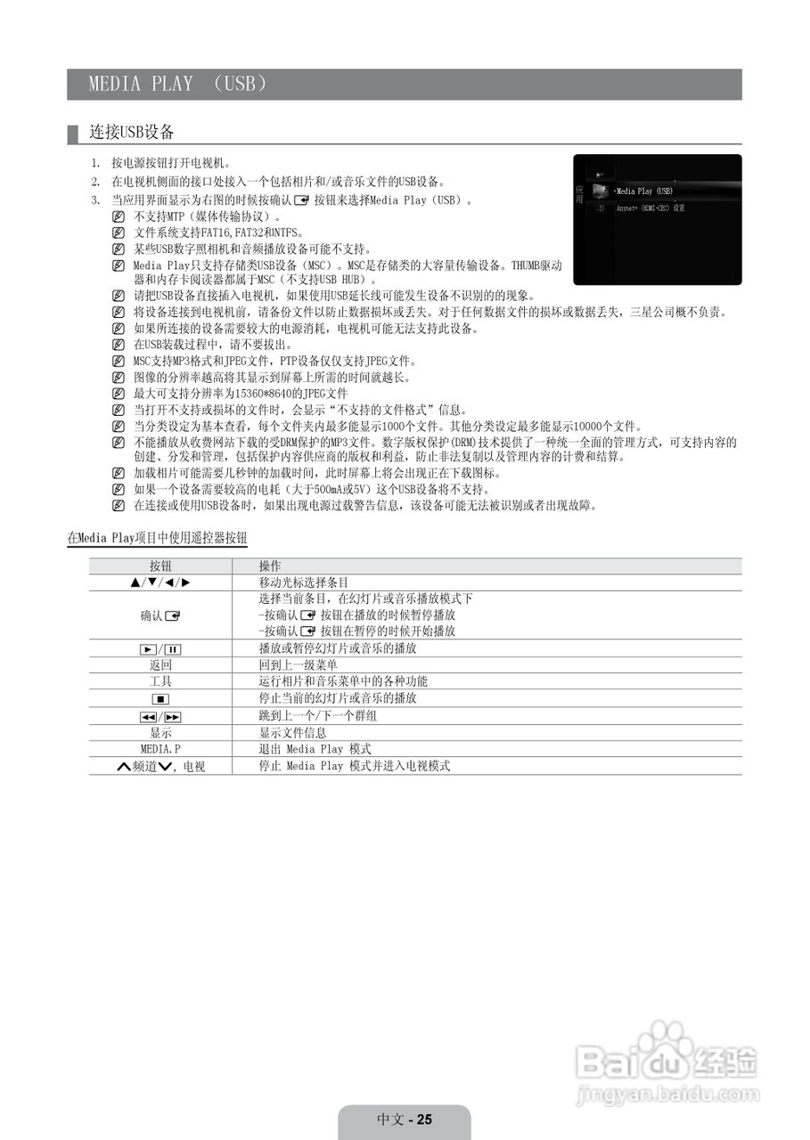 三星LA52B620R3F液晶彩电使用说明书:[3]