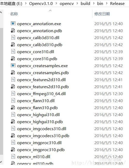 图解opencv3.1 + cmake3.5.2 + vs2015 配置