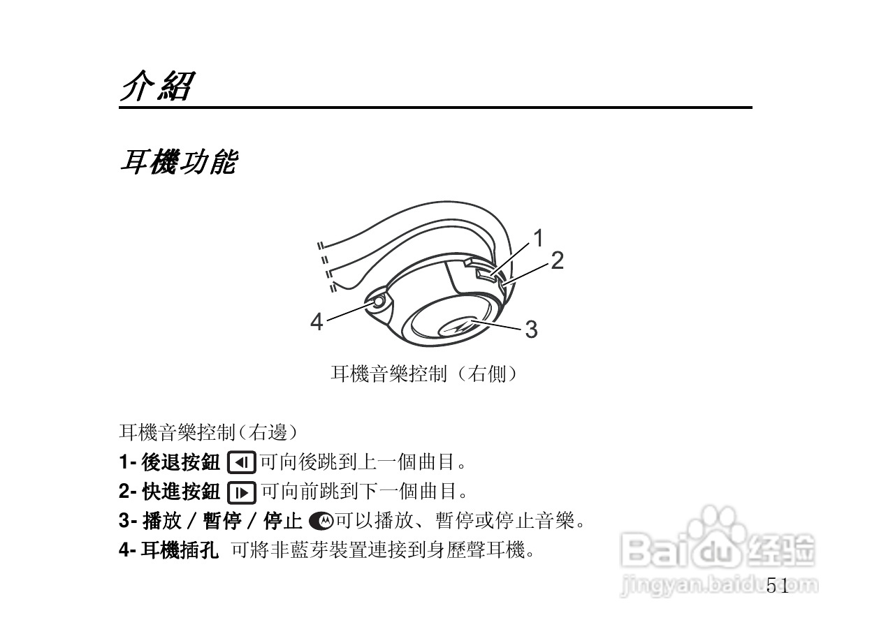 摩托罗拉HT820蓝牙耳机使用说明书:[7]