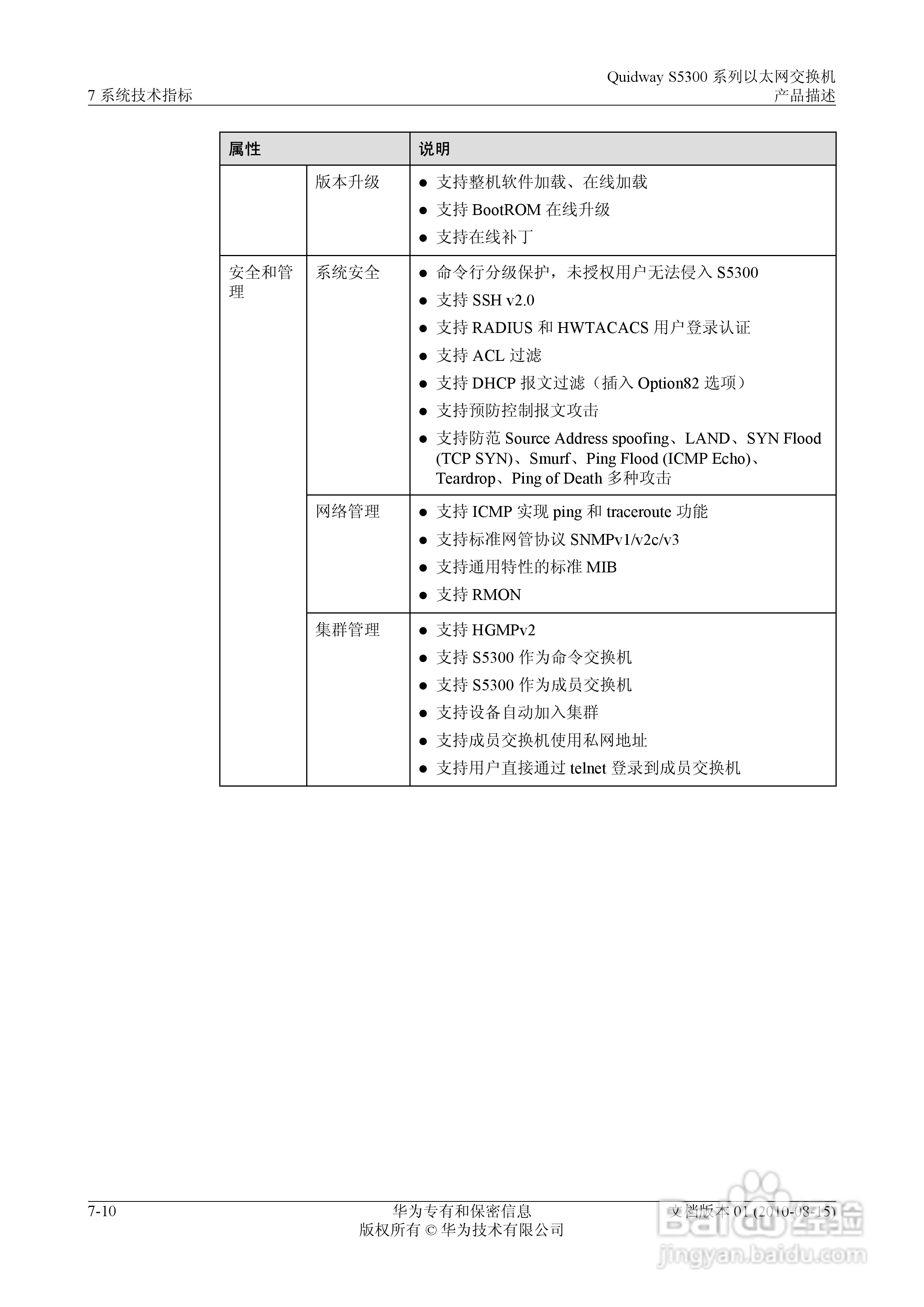 华为 Quidway S5300 系列以太网交换机V100R005C00说明:[8]