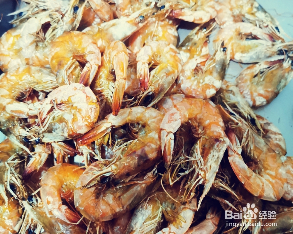 怎么简单的做海盐烤虾?
