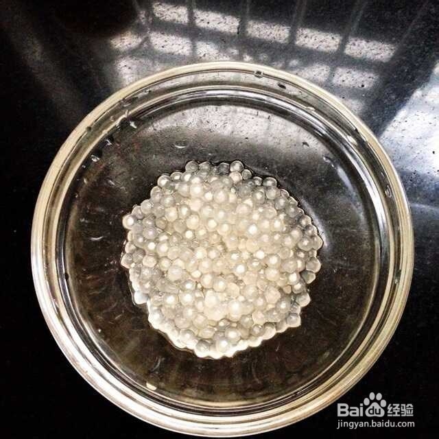 自制椰汁芒果西米露