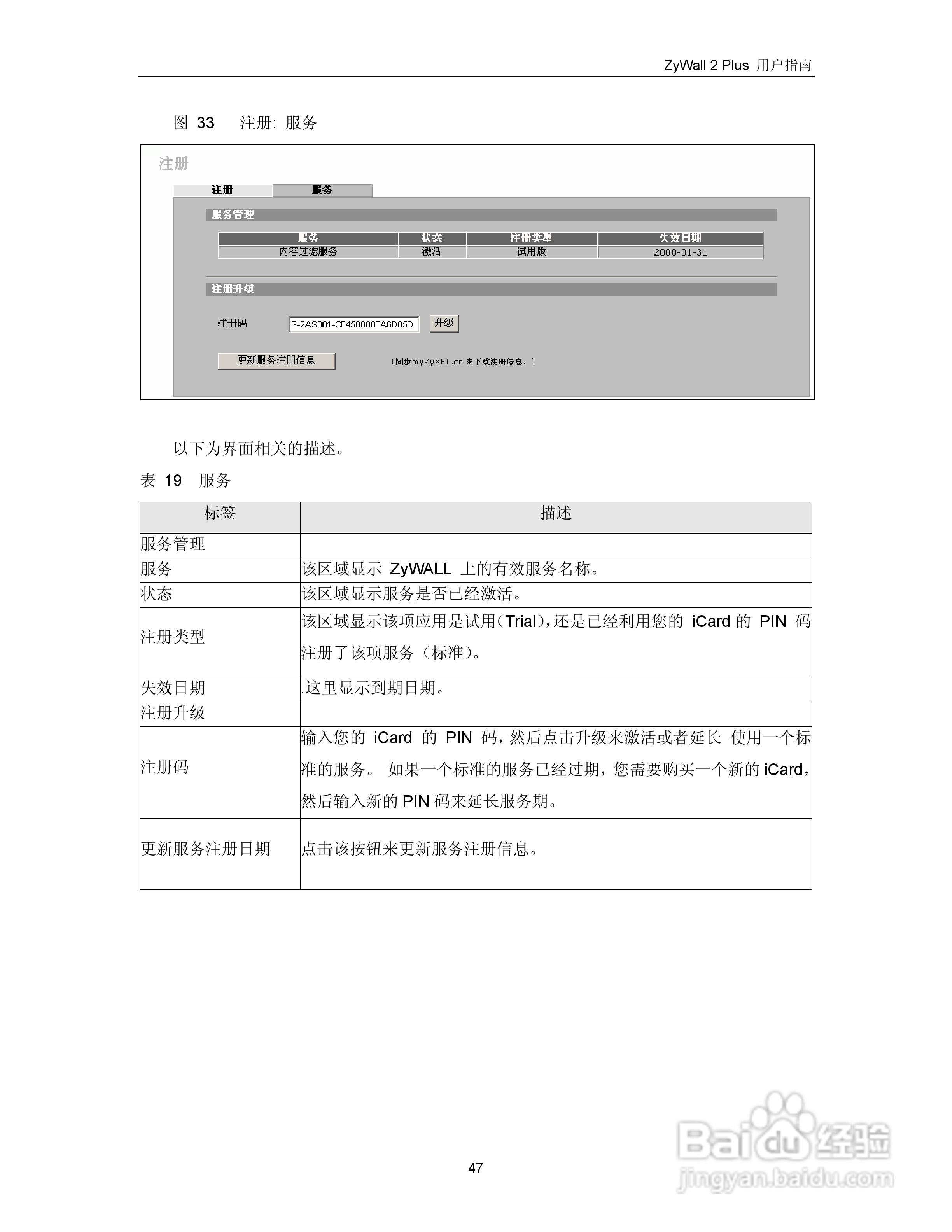 ZyXEL ZyWALL 2 Plus网络安全设备用户手册:[6]