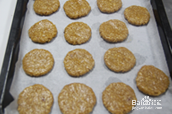 不怕发胖的小零食——红糖燕麦饼