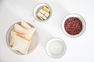 海燕红豆沙乳酪热压三明治