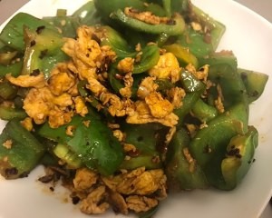 怎么做青椒炒鸡蛋