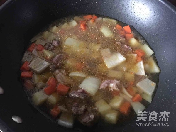 熊猫牛肉咖喱饭