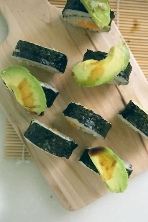 芒果牛油果寿司