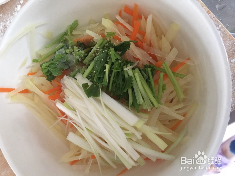 花式做饼-椒香土豆丝卷饼教程