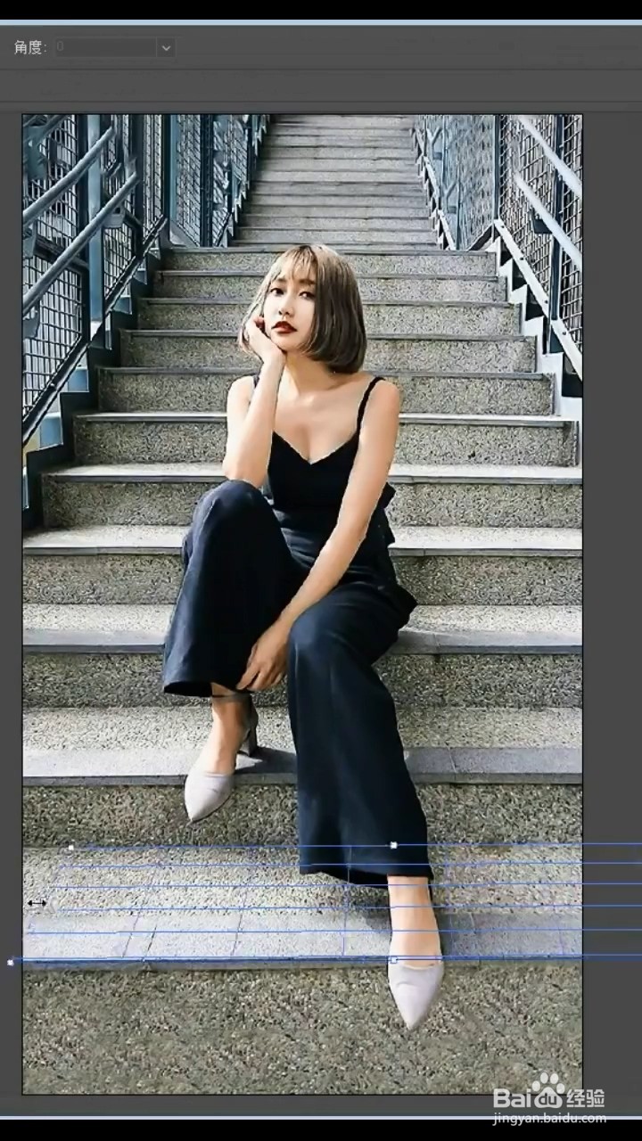 如何做楼梯转角透视