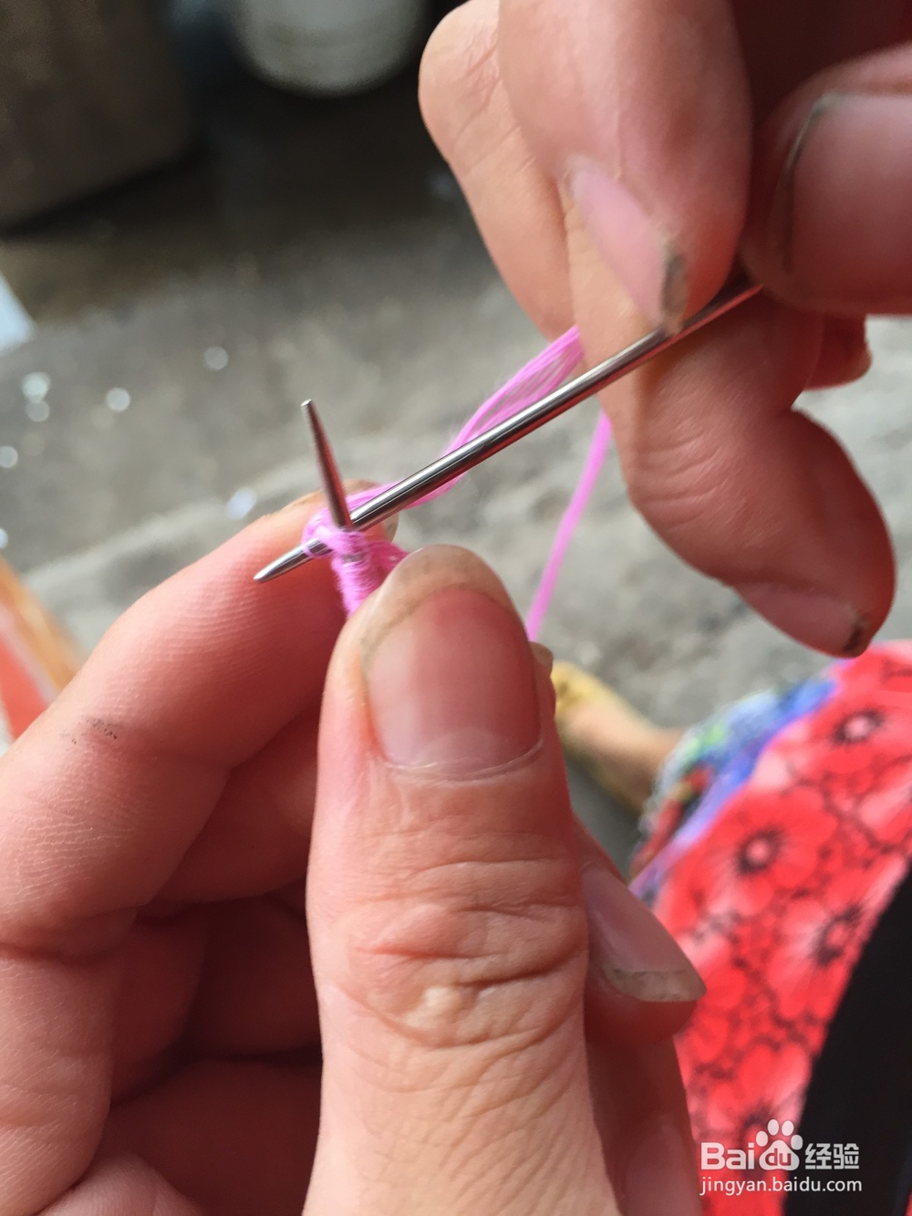 基础针织毛线排针与平针如何打？