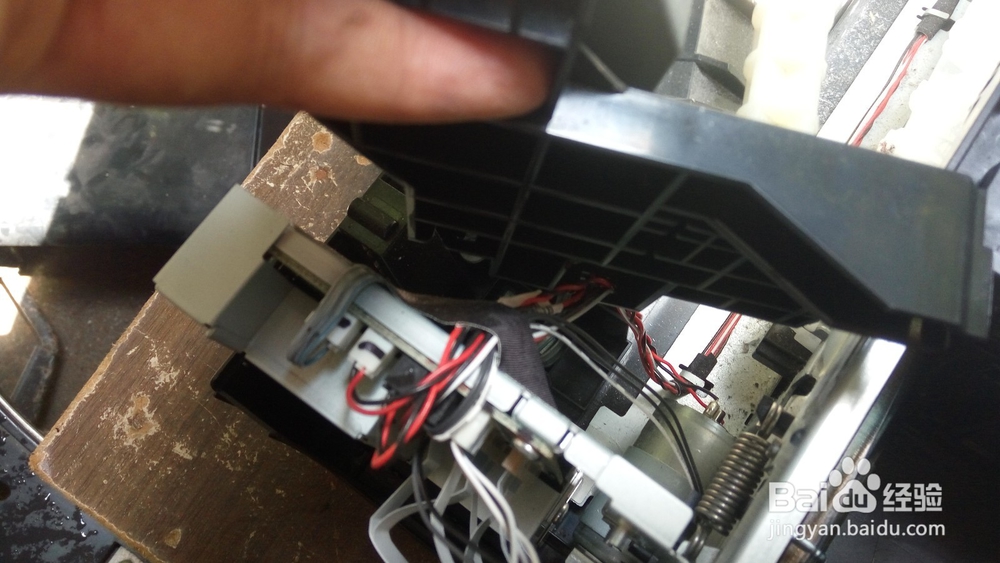 EPSON爱普生R330喷墨打印机进纸架拆解