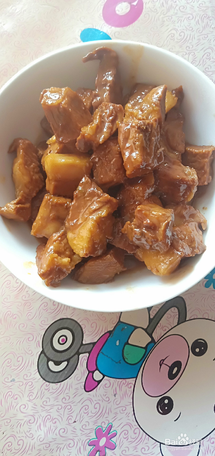 不加调料版;红烧肉的简单做法