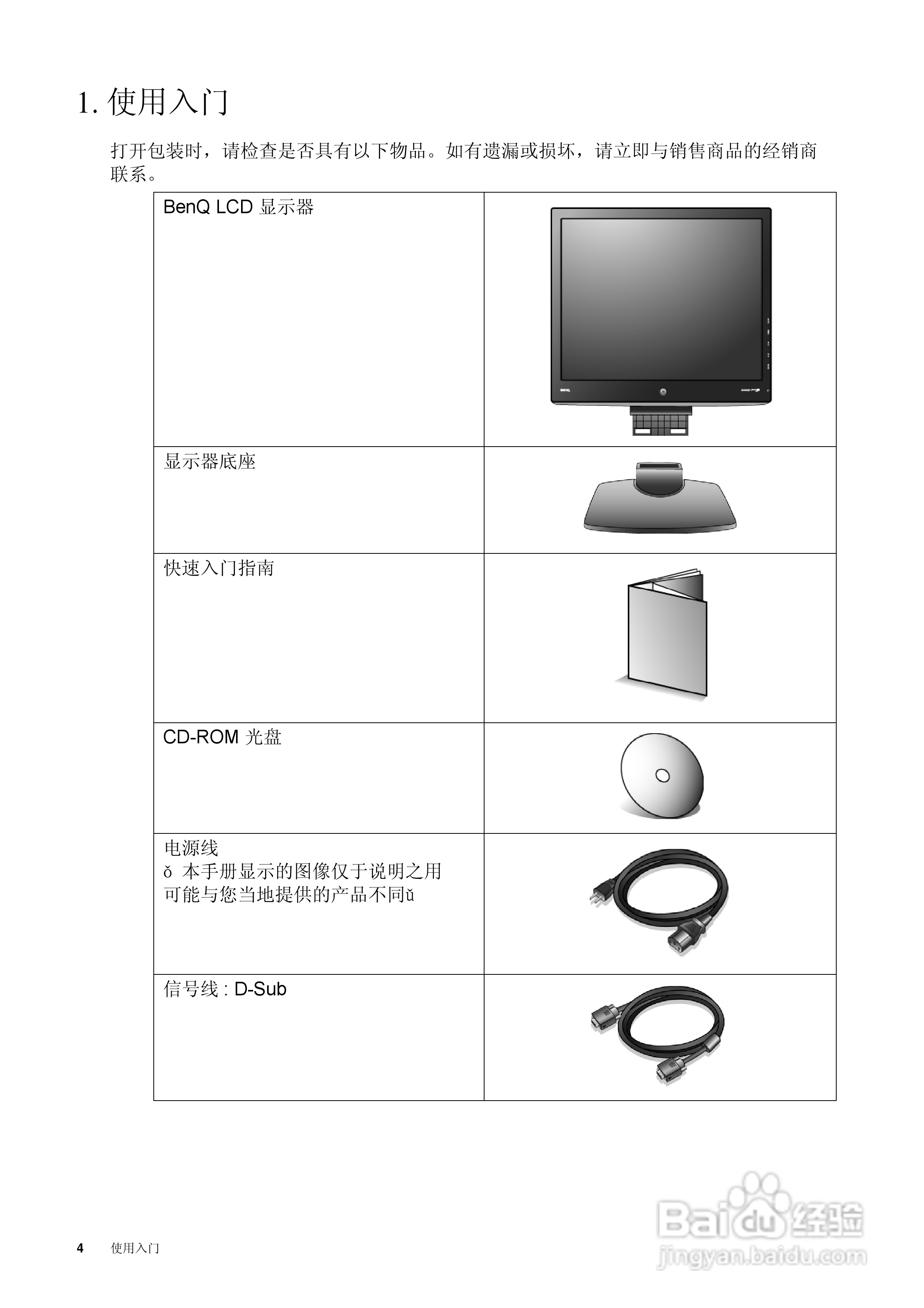 明基E900WA显示器使用说明书:[1]