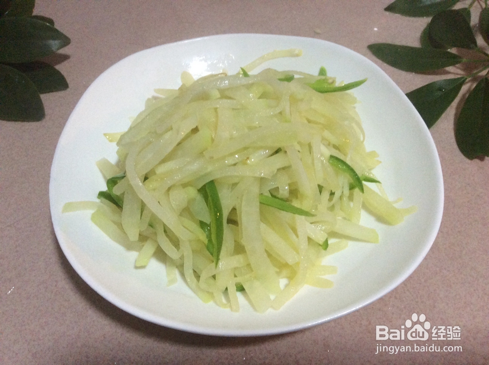 苤蓝鱼香肉丝的做法