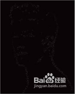 Photoshop制作斑斓的火焰轮廓人物头像