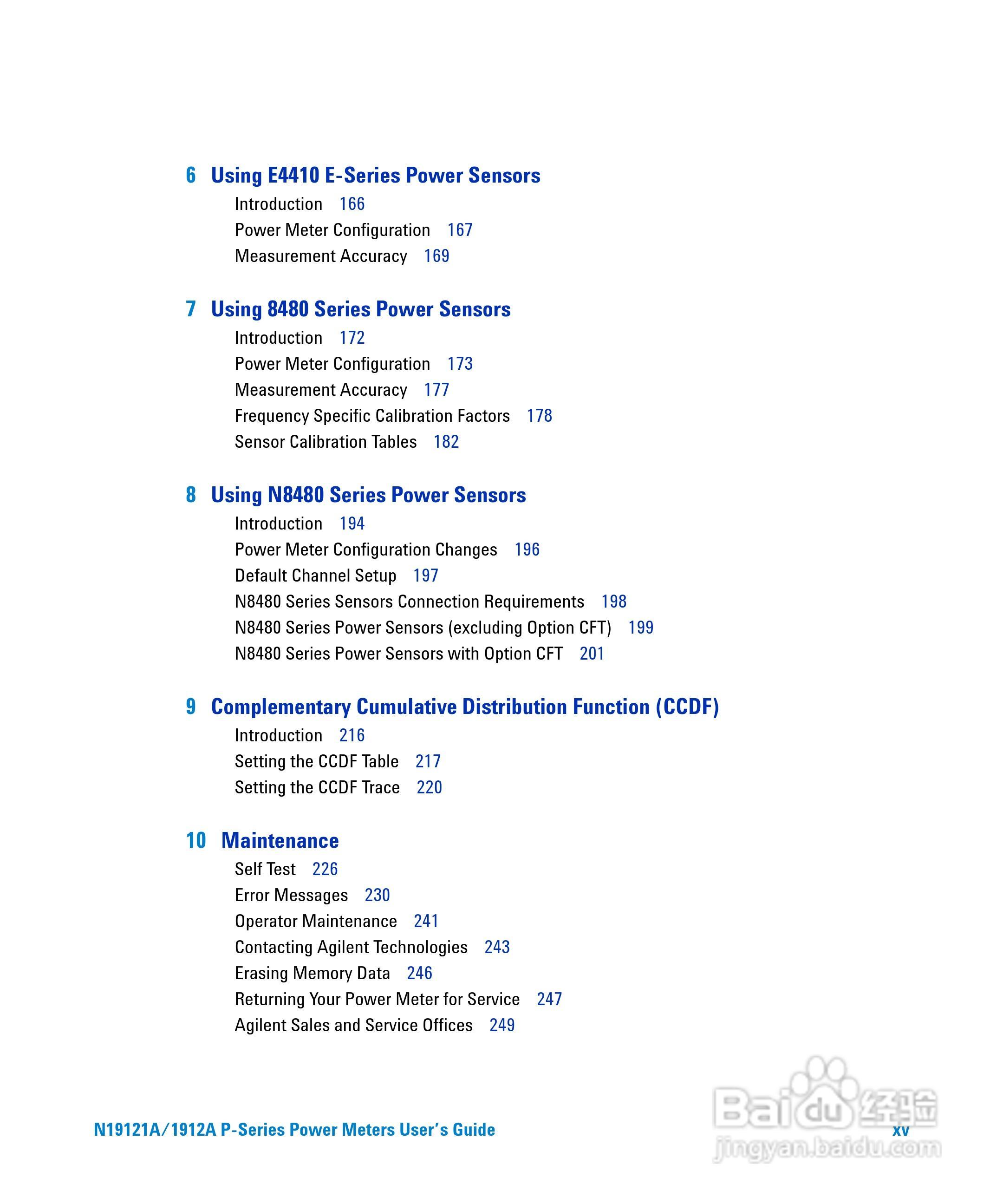 N1911A功率表使用手册:[2]